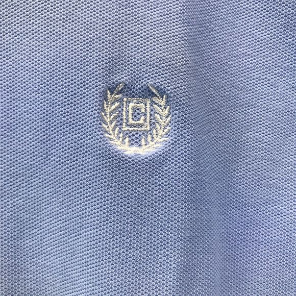 Chaps Light Blue Polo Shirt Men's Size XL XLarge 100% Cotton - Picture 5 of 7